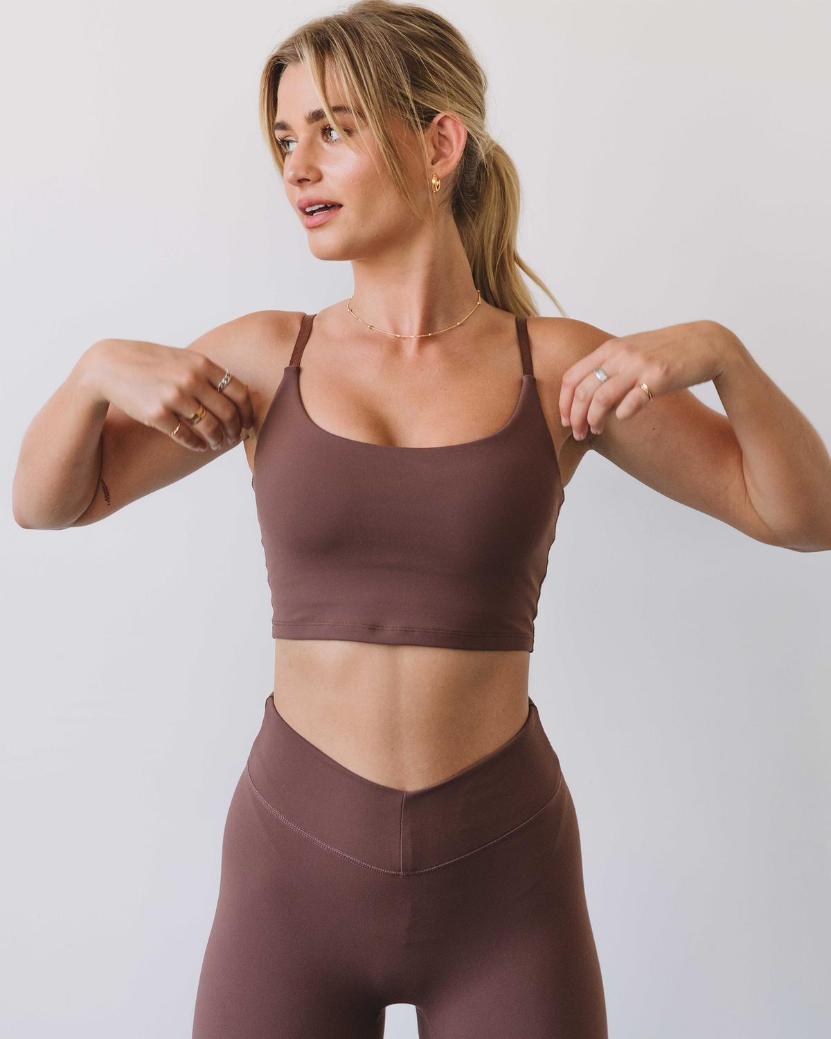 Melanie Crop Bra- Rebody Active