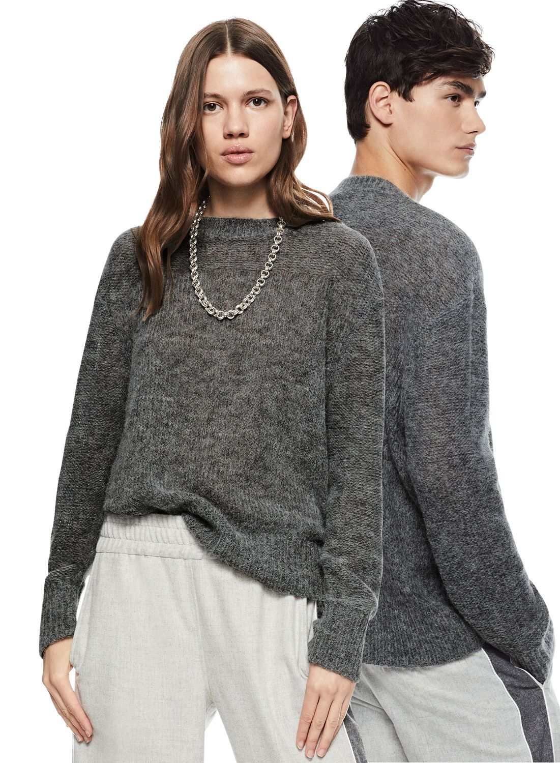 Alpaca Blend Sweater (Mid Grey)– ON THIS DAY