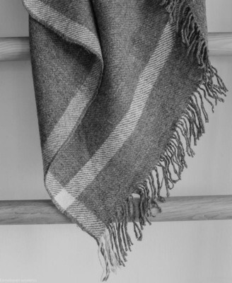 Large Bhotia Grey Shawls with Himalayan Wool Large Bhotia Grey Shawls with Himalayan Wool