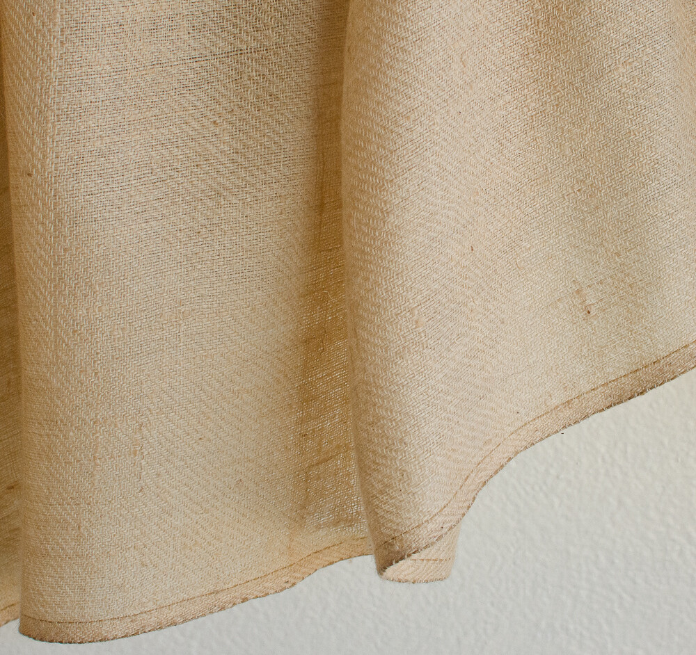 Hand-woven Pashmina Stole dyed with tea