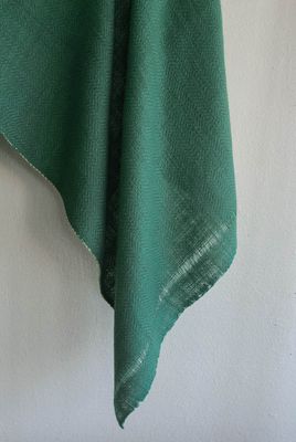 Shawl Made With Hand-Spun Wool