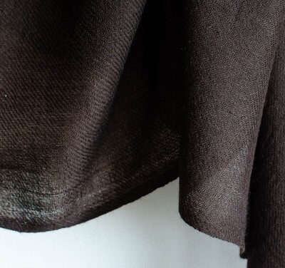 Hand-woven Yak wool stole