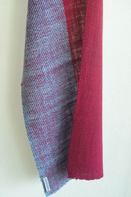 Woollen Scarf Made With Handspun Wool