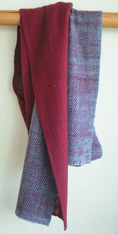 Woollen Scarf Made With Handspun Wool