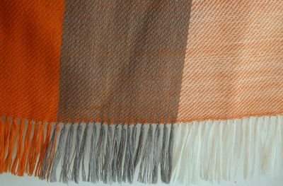 Hand-woven Woolen Shawl Coloured ith Natural Dyes