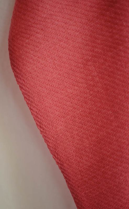 Handmade Wool Stole Dyed With Natural Dye Madder