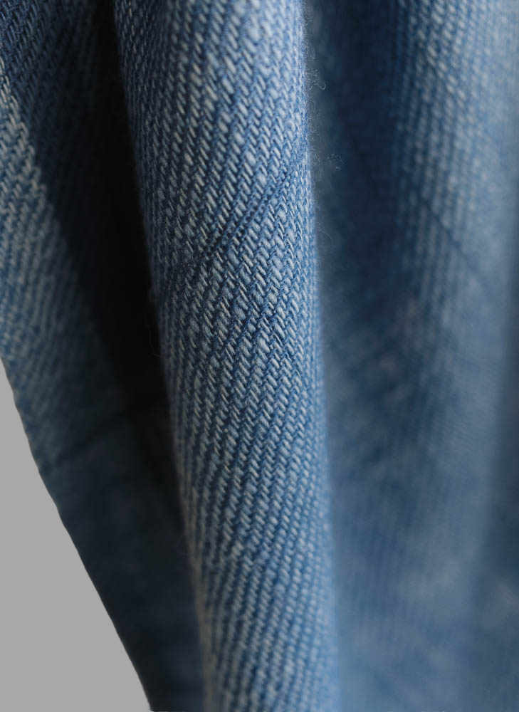 Shawl Made With Hand-Spun Wool