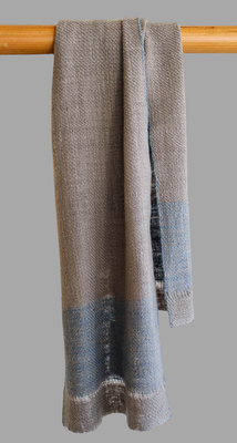 Very Soft Woolen Scarf Made With Handspun Fine Merino Wool