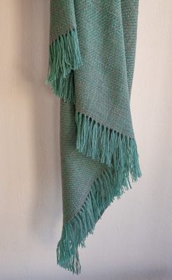 Woollen Shawl Made With Handspun Wool (Heavy)
