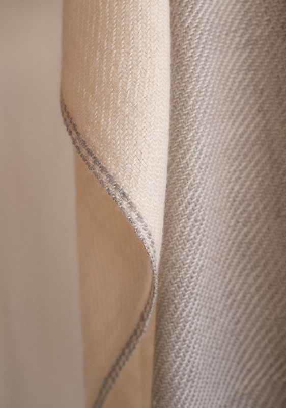 Small Wool Stole Handmade With Very Fine Wool