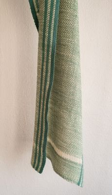 Handmade Woolen Scarf Coloured With Natural Dyes