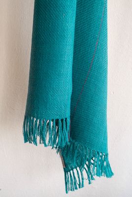 Small Woollen Stole For Women Coloured With Natural Dyes