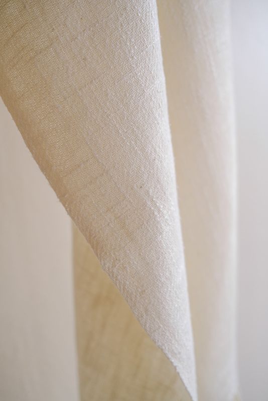 Small Stole Handmade With Eri Silk (Undyed)