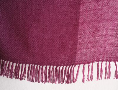 A Very Soft Stole Handmade With Fine Wool