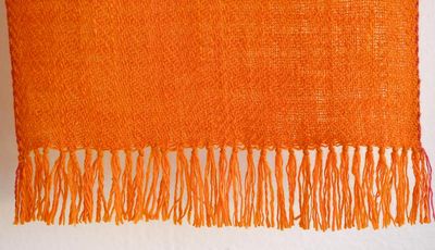 Woollen Scarf Made With Handspun Wool