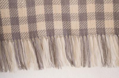 Large Woolen Shawl Handmade With Pure Wool, Dyed with Harada and Tea