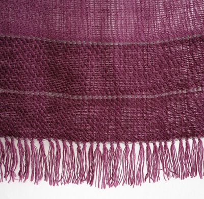 Woollen Scarf Made With Handspun Wool