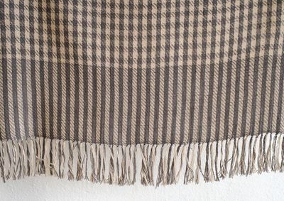 Small Woollen Stole Coloured With Natural Dyes, Tea and Harada
