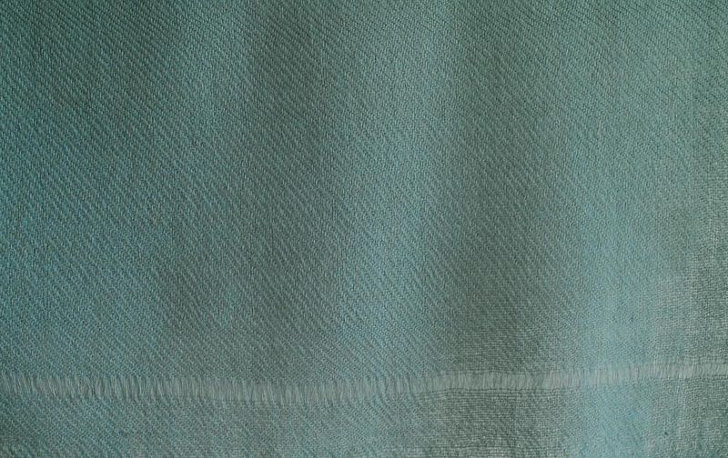 Small  Alpaca Stole- Handwoven- Natural Dyes Tesu Flowers and Indigo