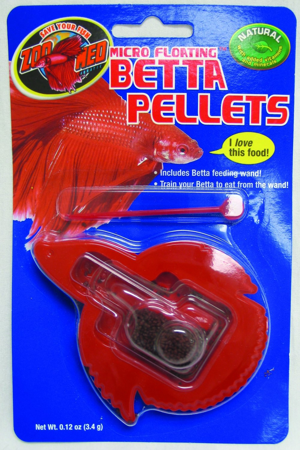 Zoomed Betta Pellets