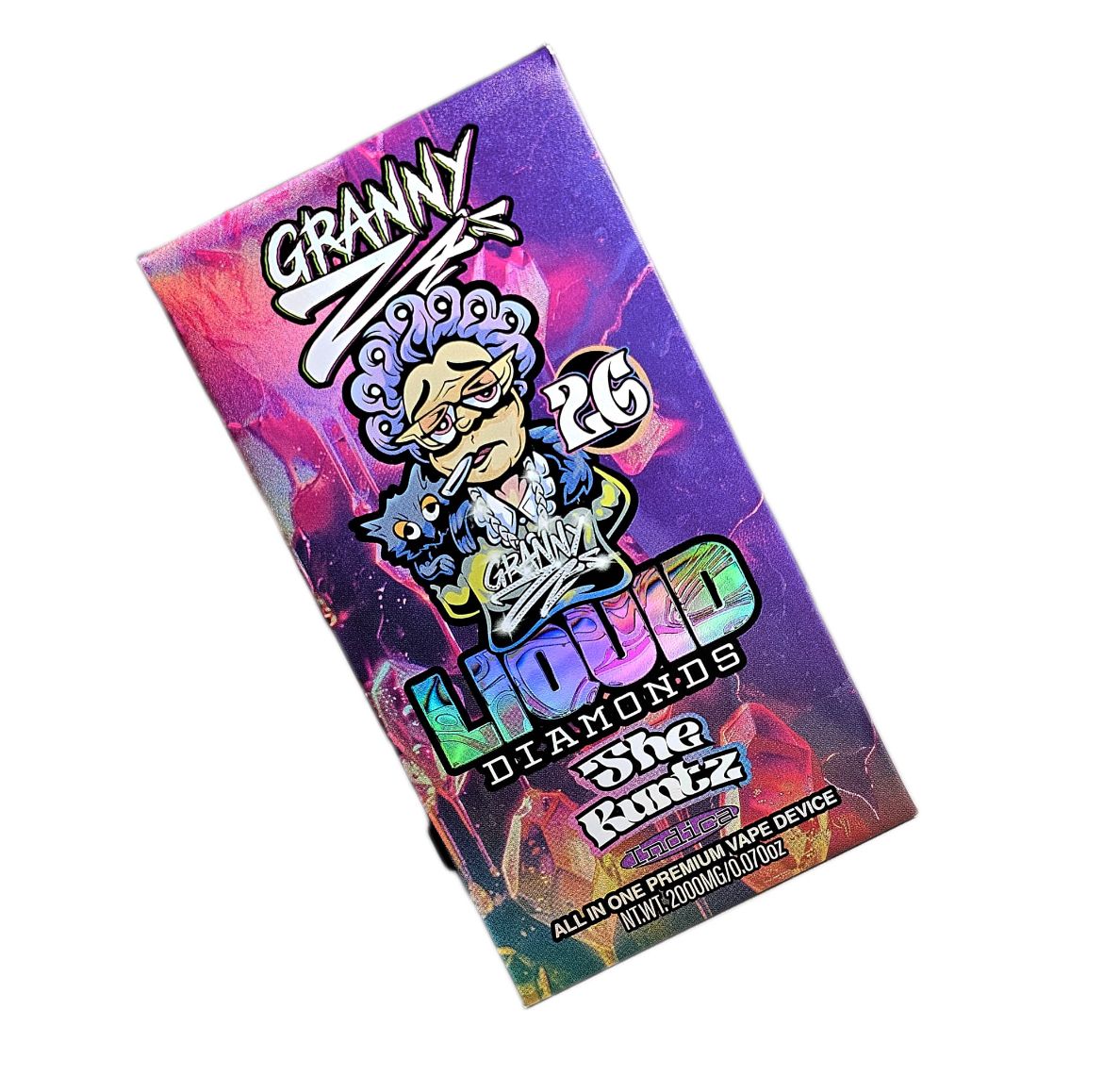 Granny Za's 2g Vape - The Runtz | Indica