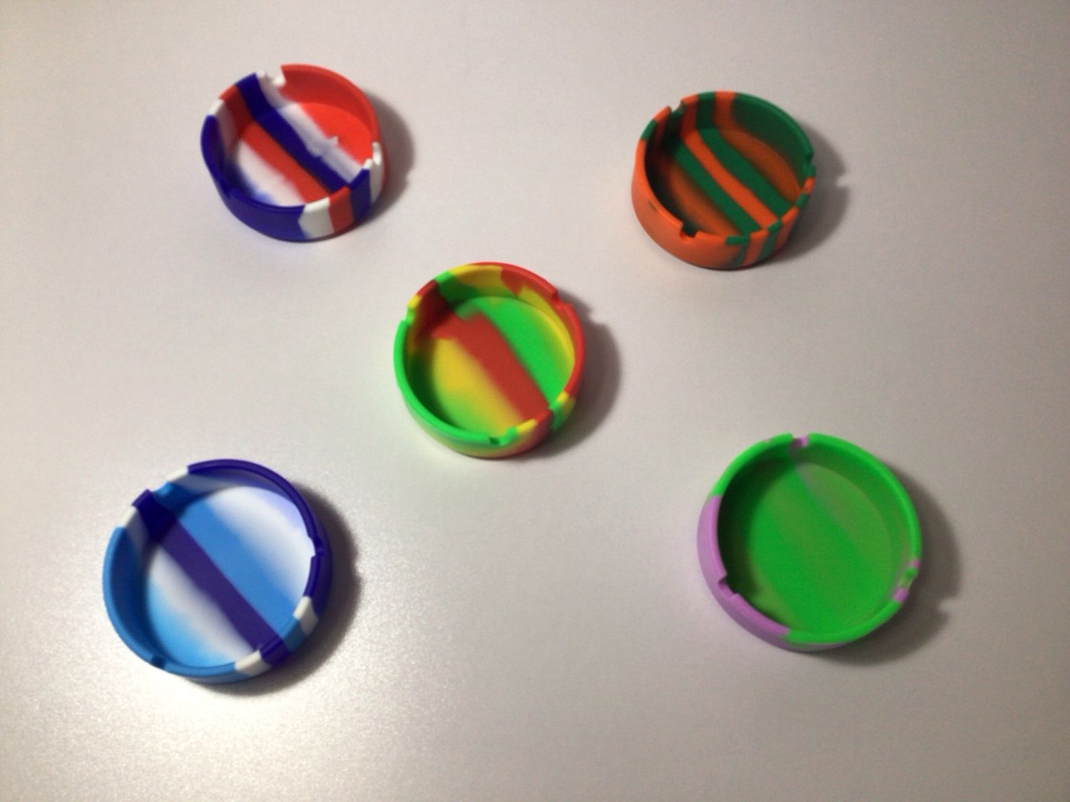Silicone Colorful Ashtray