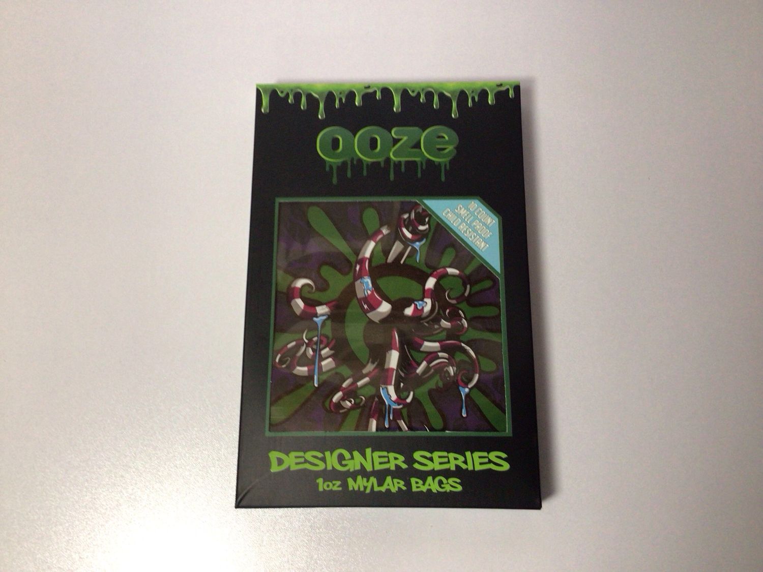 Ooze Mylar Bags 1oz 10ct