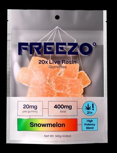 FREEZO 400mg Live Rosin Gummies