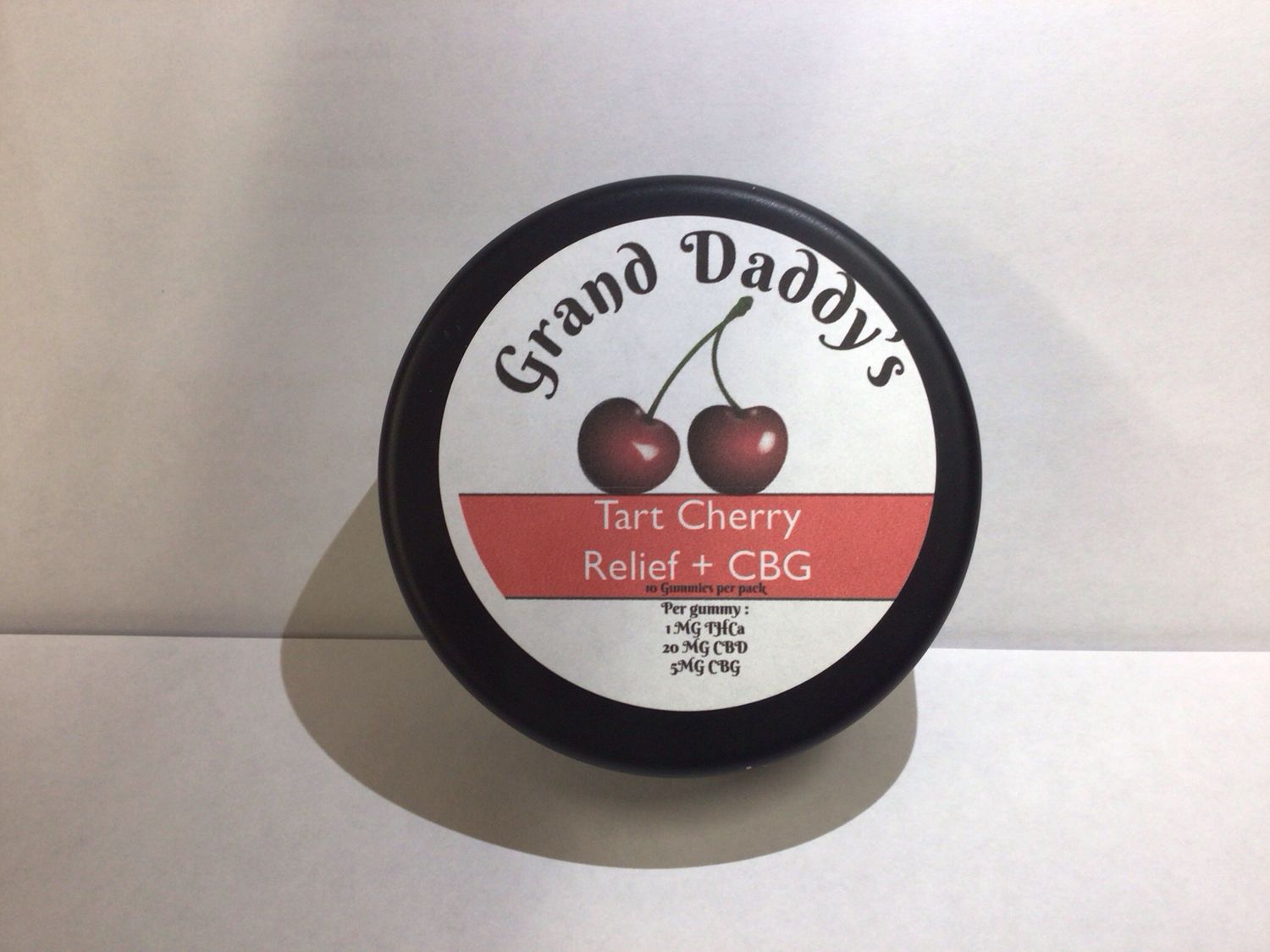 Grand Daddy's Relief + CBG Gummy - Tart Cherry