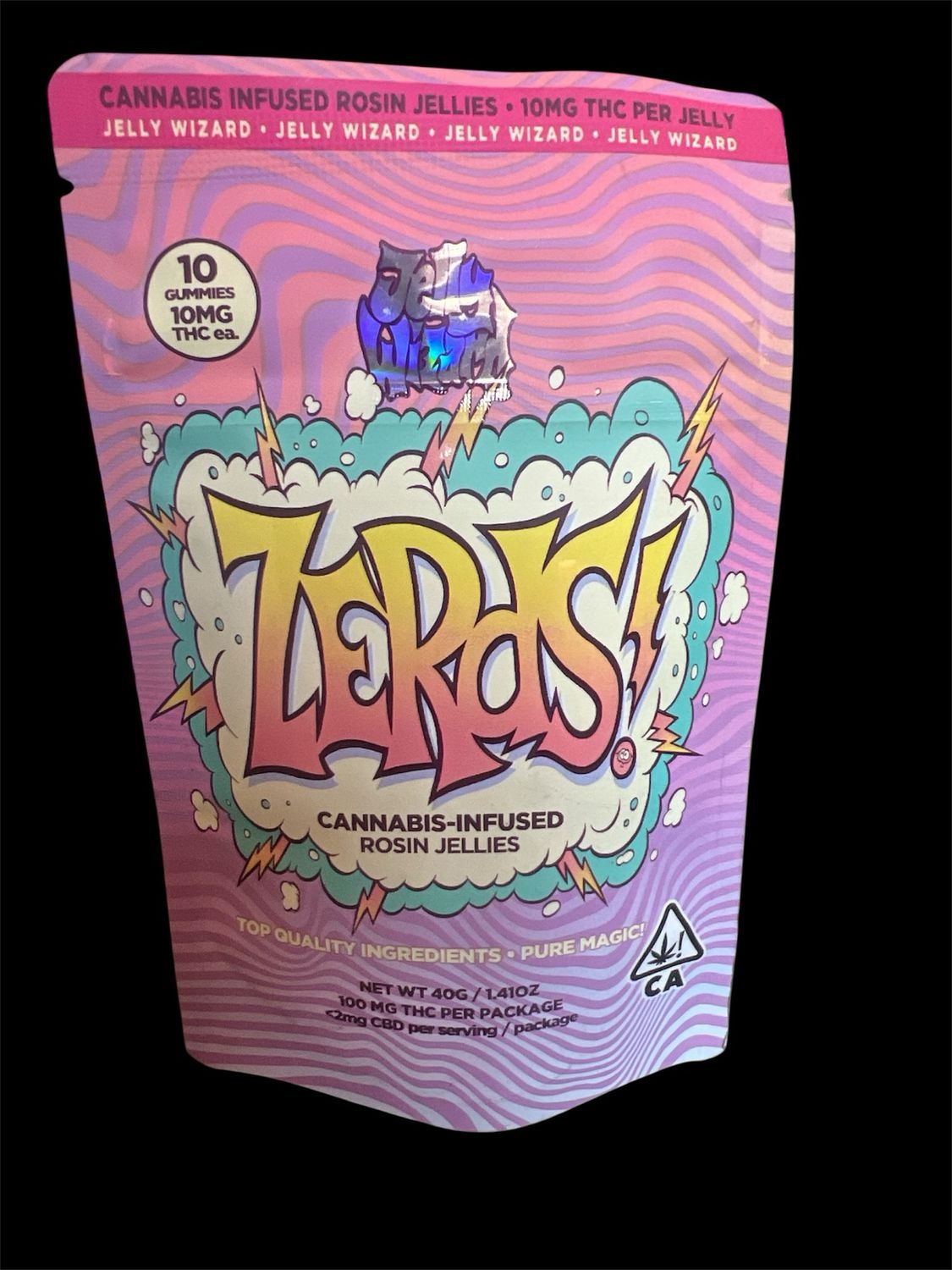 Jelly Wizard-Zerds! | Rosin Jellies | 100MG Pack |