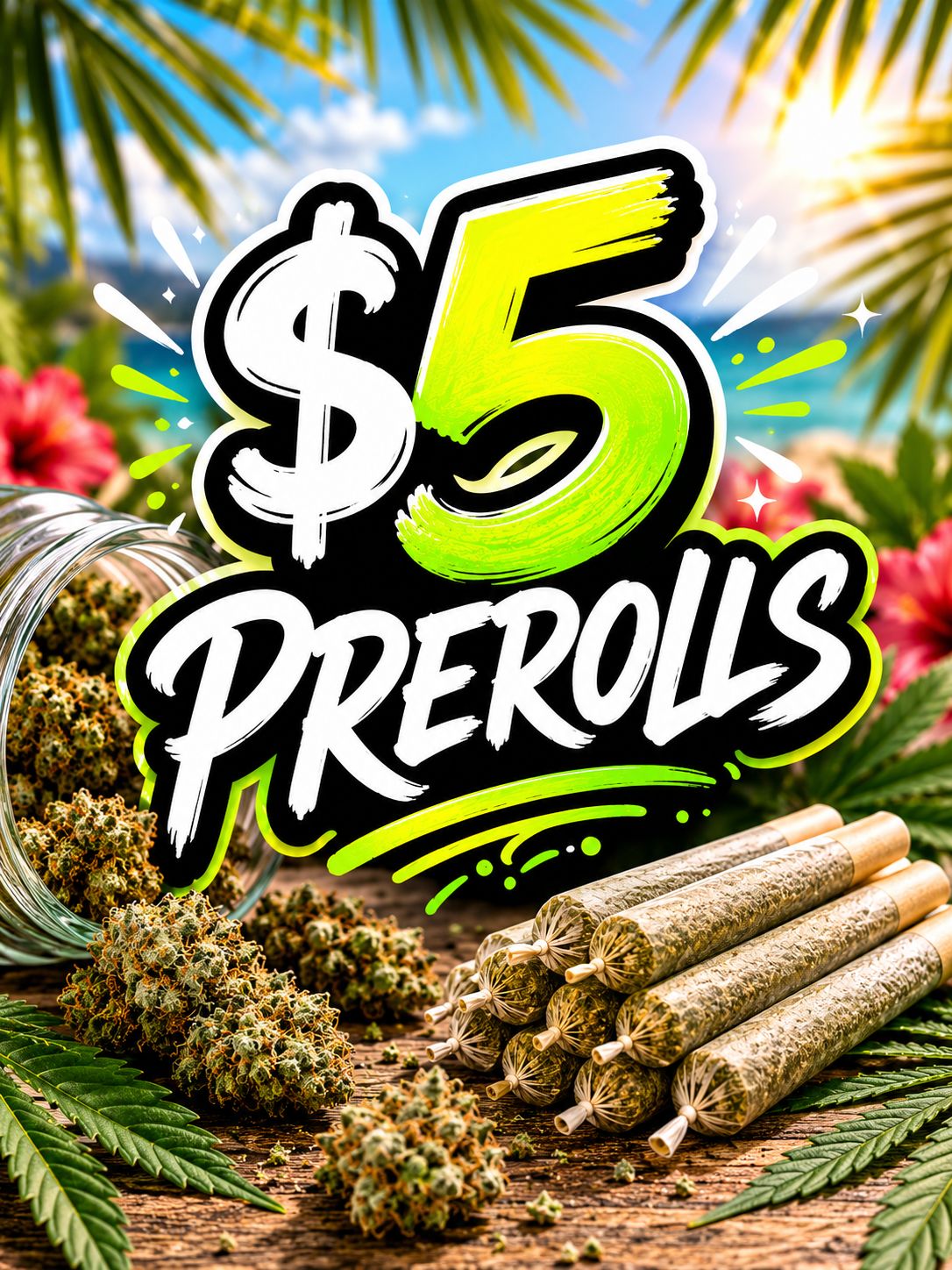 $5 Regular Preroll | House Rolled Hybrid