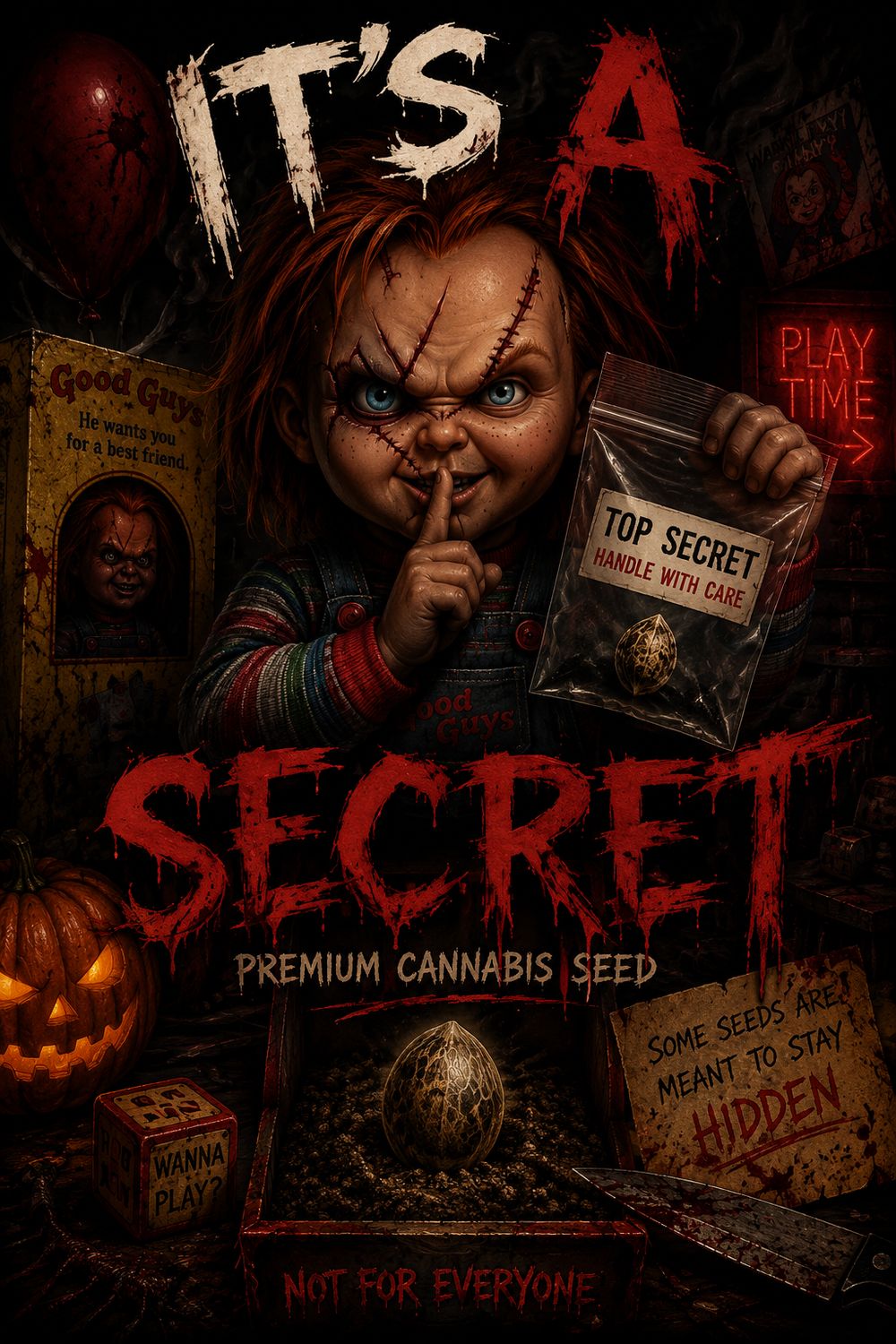 It's A Secret - Diamond | Indica/Hybrid |