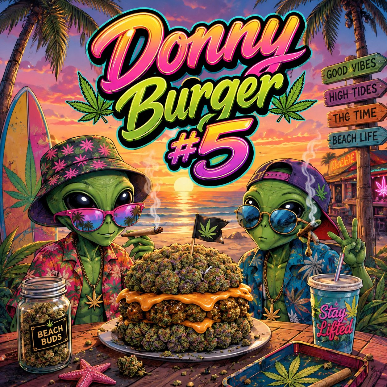 Donny Burger #5 | Gold | Indica |