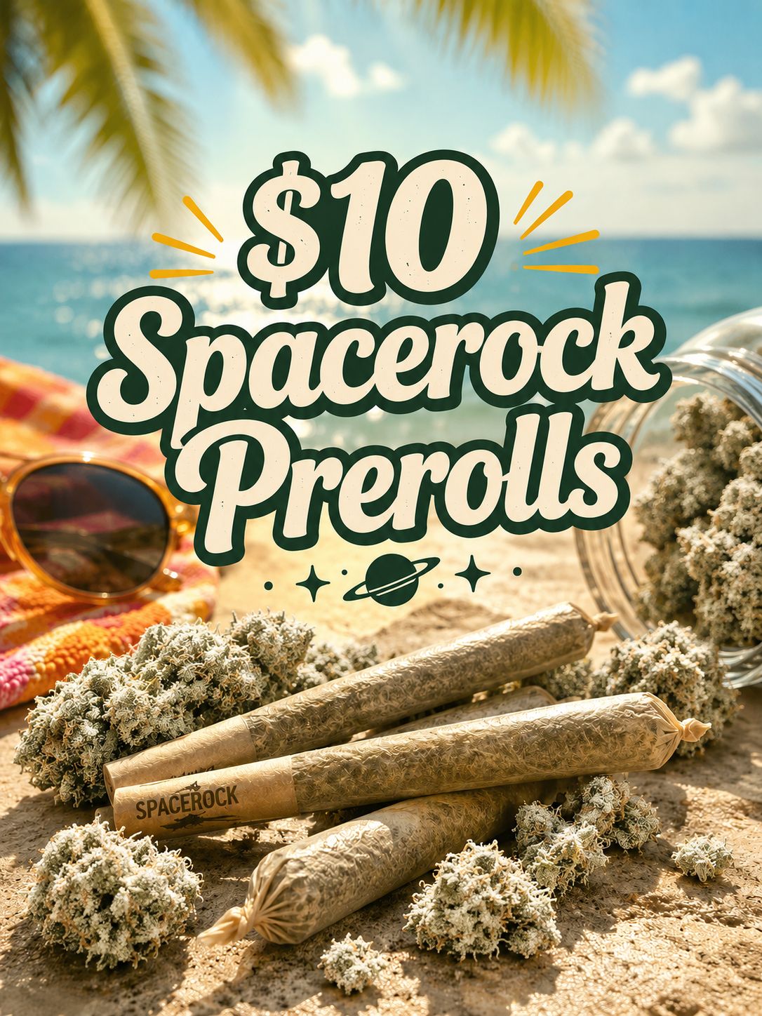 $10 Pre roll | Space Rock Preroll l Hybrid