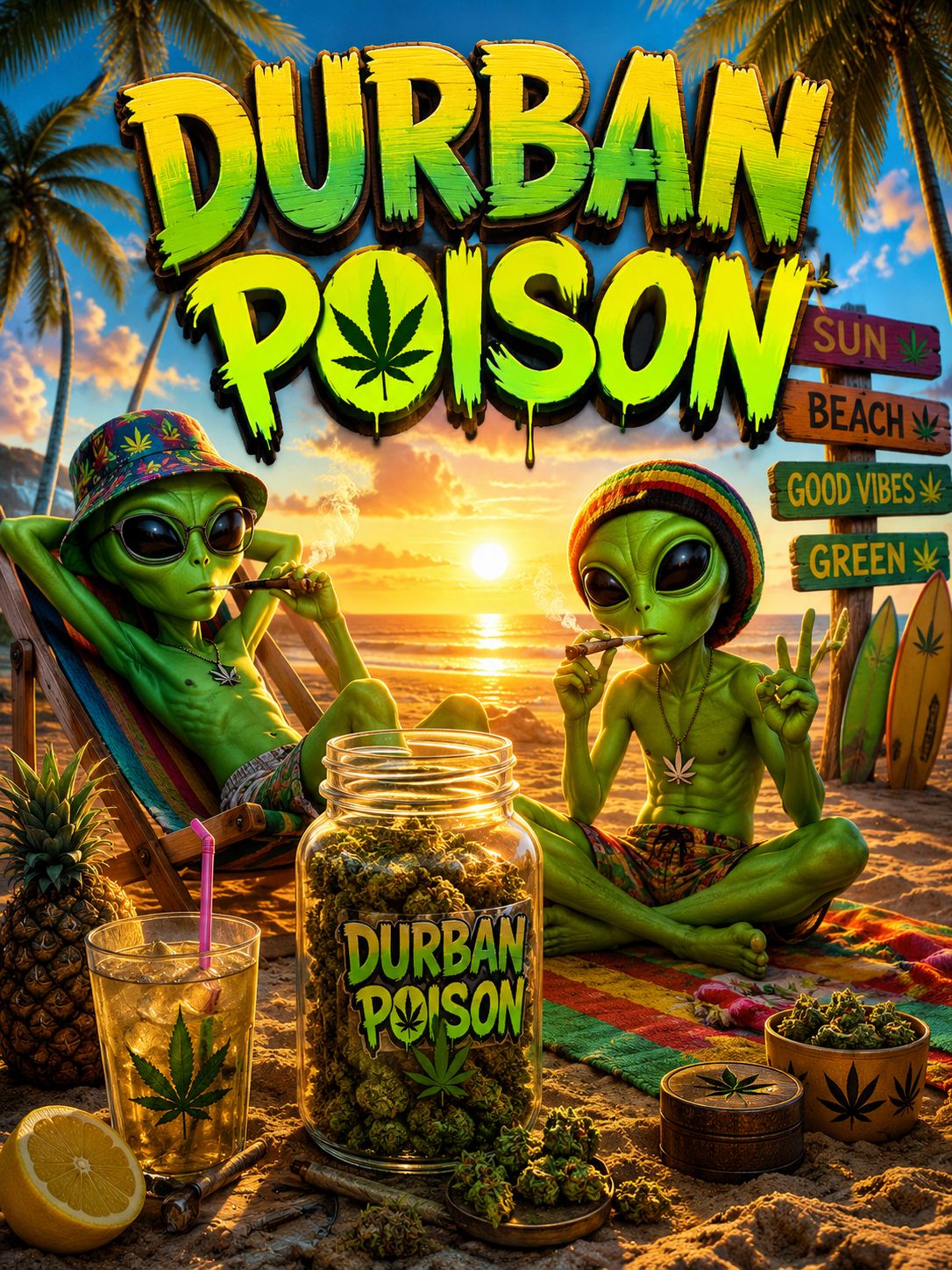 Durban Poison | $55 Oz | Sativa |