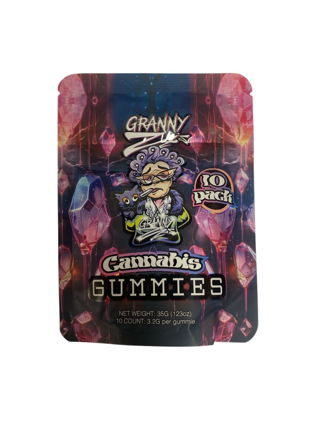Granny Za 100mg Hash Gummies
