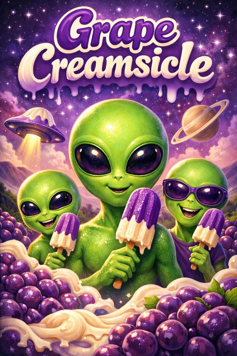 Grape Creamsicle | $55 Oz | Indica/Hybrid |