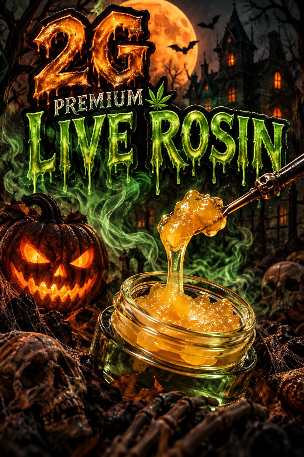PREMIUM Live Rosin 2gram Jar
