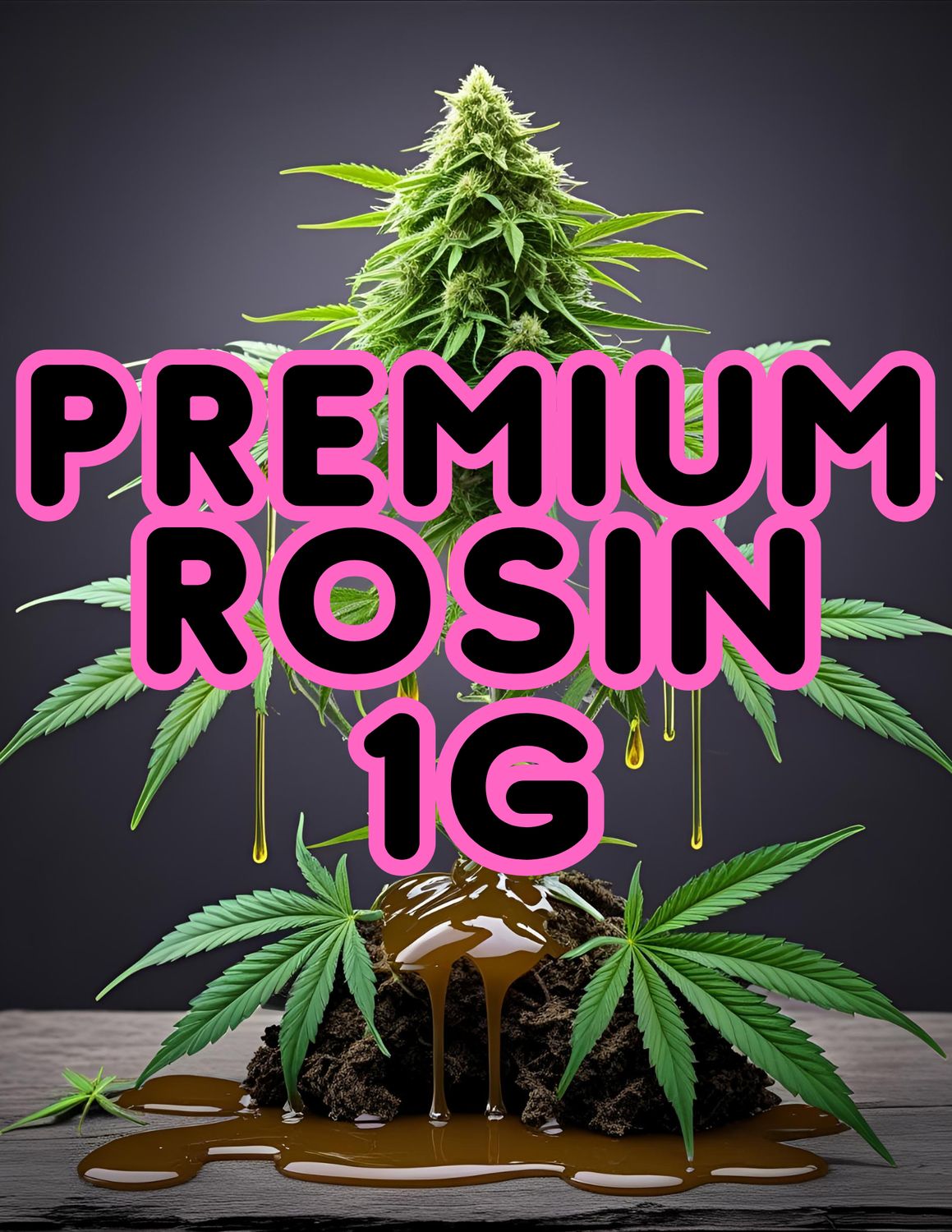 PREMIUM Live Rosin 1gram Jar
