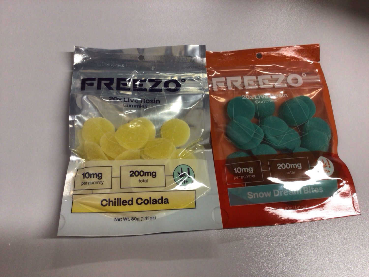 FREEZO 200MG Live Rosin Gummies