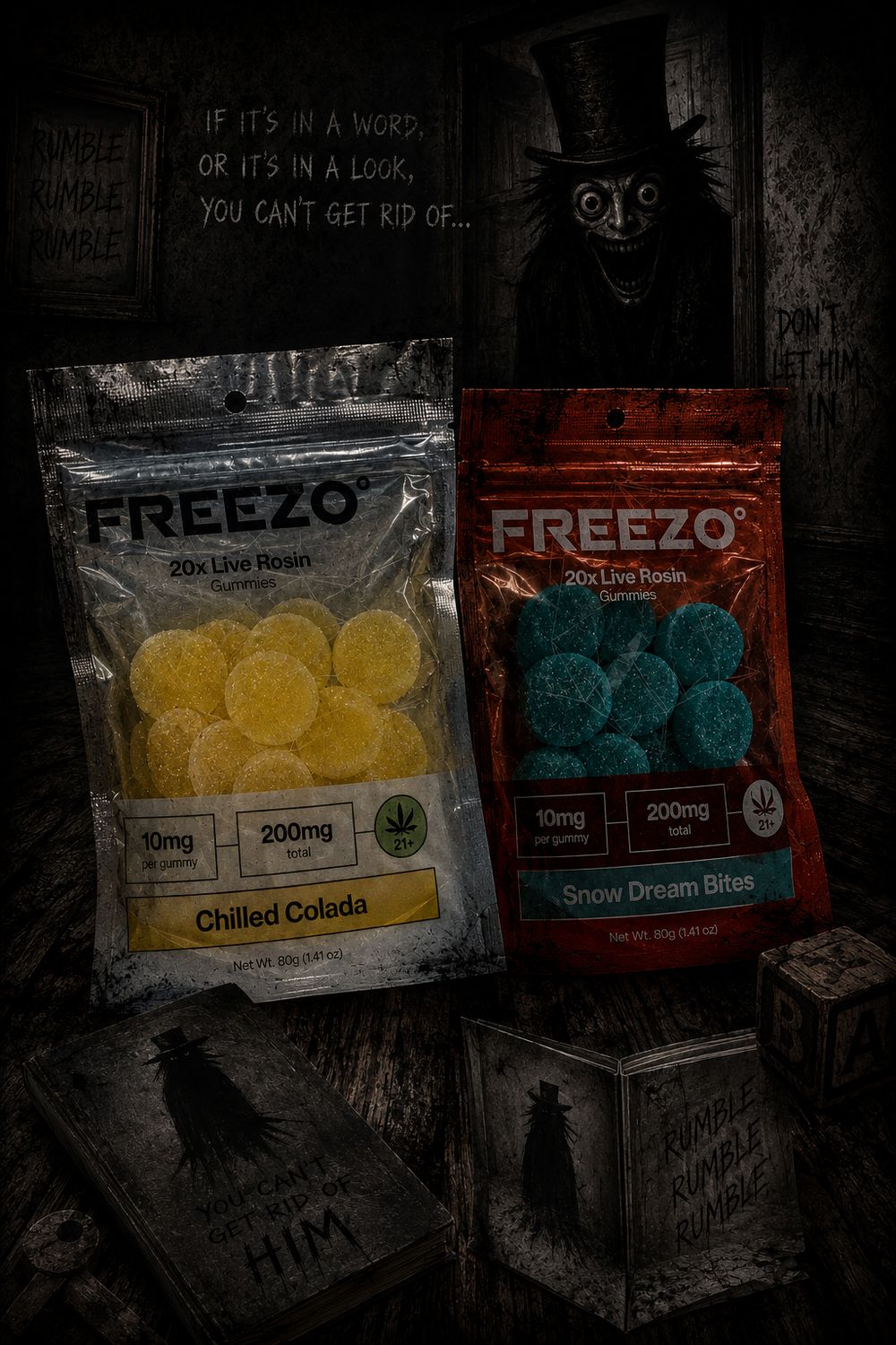 FREEZO 200MG Live Rosin Gummies