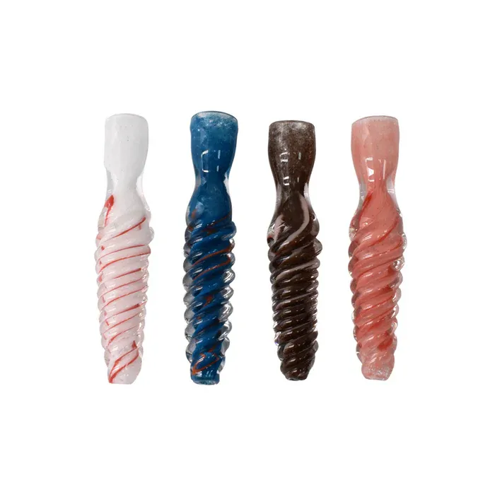 4" Twisted Frit Chillum