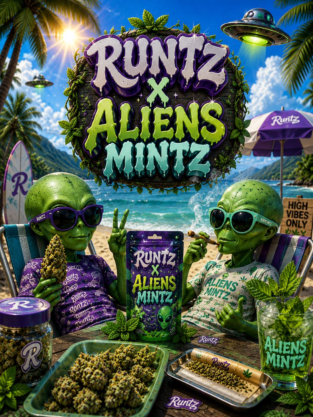 Runtz x Alien Mintz | Silver | Hybrid