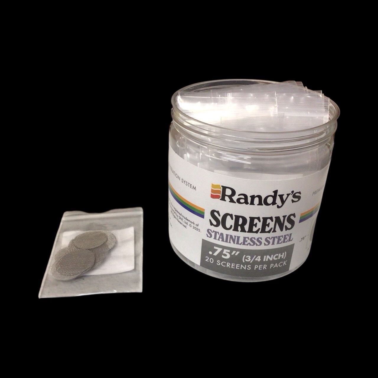 .75 Stainless Steel Screen