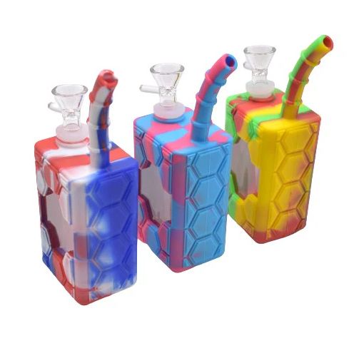 Silicone Juice Box Bubbler