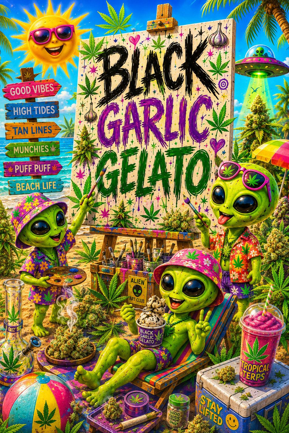 Black Garlic Gelato | Silver | Indica/Hybrid |