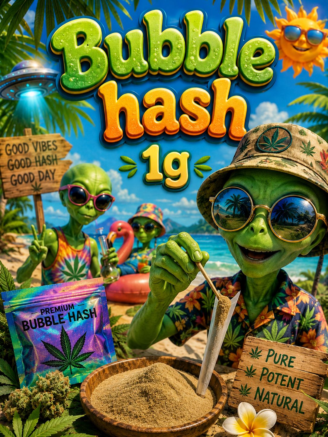 Not a Bakery | Bubble Hash | 1G |