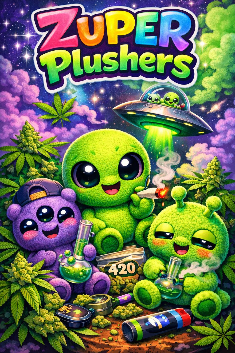Zuper Plushers | Diamond | Hybrid