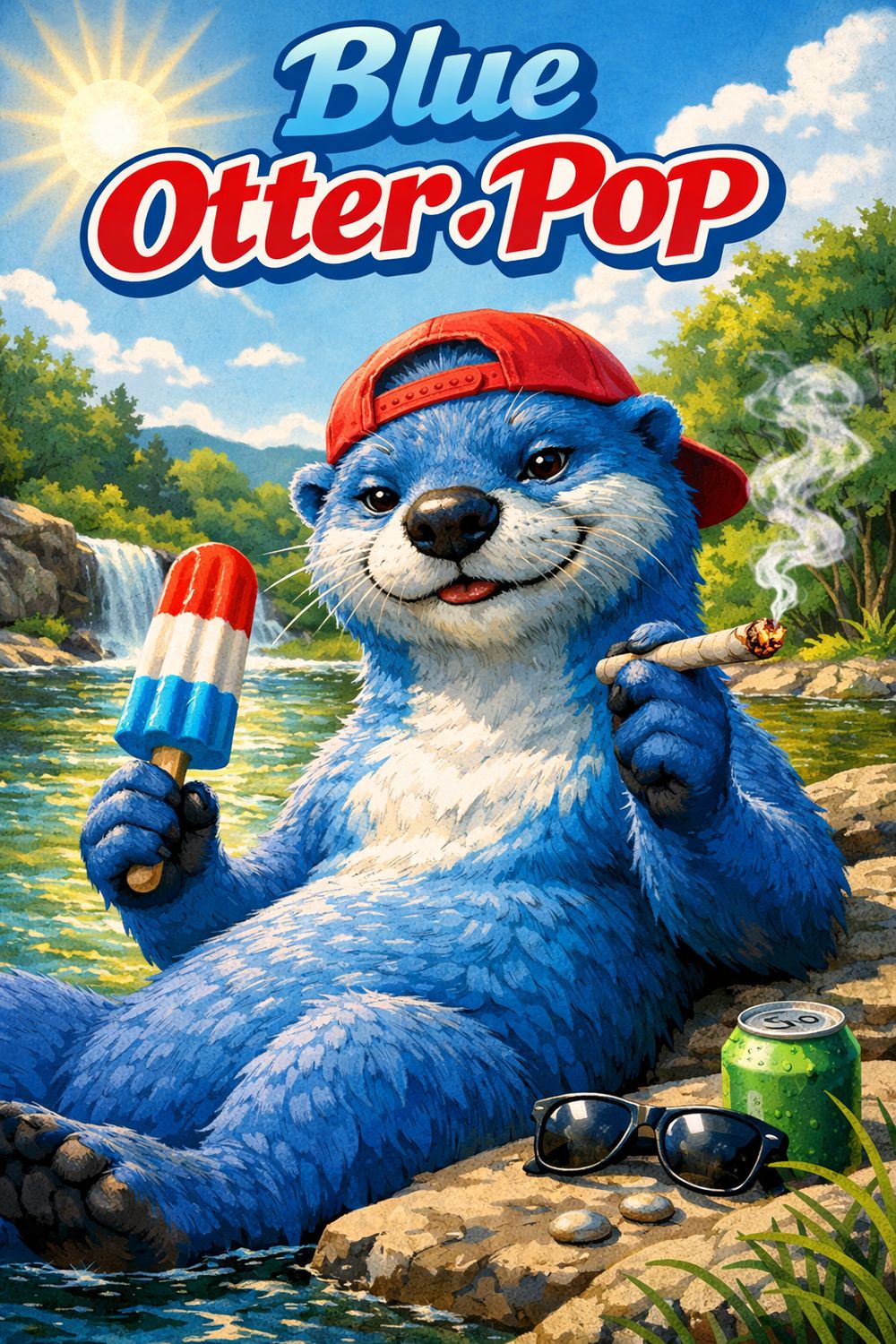 Blue Otter Pop | Gold | Hybrid