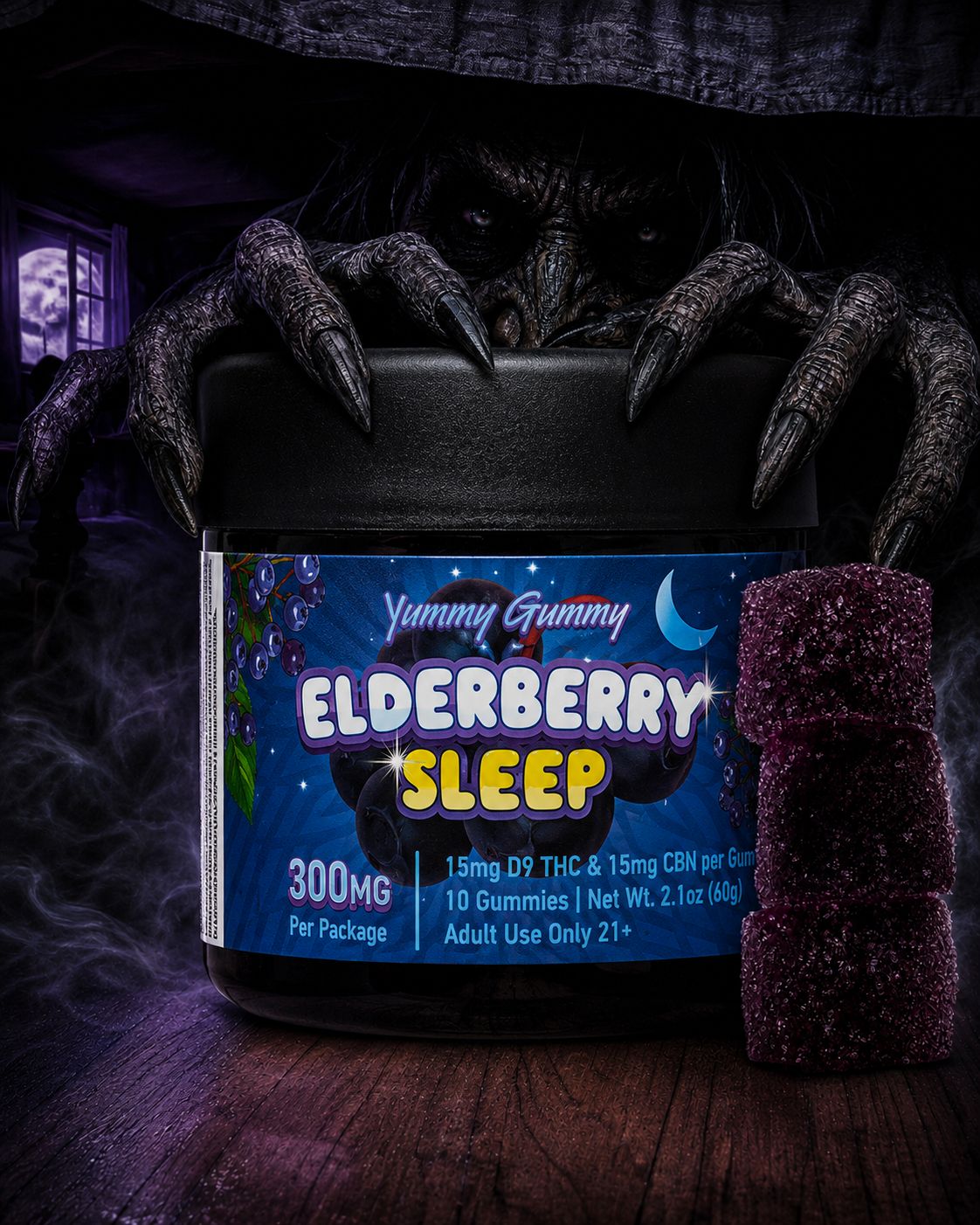 Yummy Gummy Elderberry Sleep Gummies